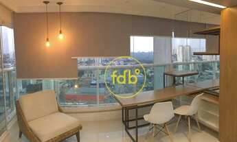 Imagem 2: Studio com 1 dormitório para alugar, 34 m² por R$ 3.270,00/mês - Campo Belo - São Paulo/SP