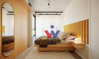 Imagem 2: Apartamento com 1 dormitório à venda, 53 m² por R$ 533.226,73 - Água Verde - Curitiba/PR