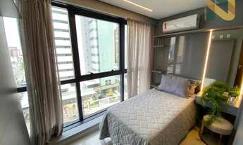 Imagem 5: Apartamento com 2 dormitórios MOBILIADO à venda, 50 m² por R$ 635.000 - Tambaú - João Pess