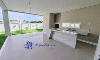 Imagem 6: Luxuosa casa no Alphaville Fortaleza com 5 suítes, piscina privativa