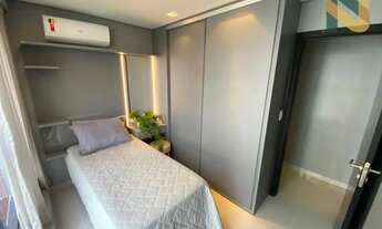 Imagem 6: Apartamento com 2 dormitórios MOBILIADO à venda, 50 m² por R$ 635.000 - Tambaú - João Pess