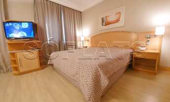 Imagem 6: Flat no Tryp Higienópolis disponível para locação com 30m², 1 dormitório e 1 vaga