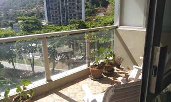 Imagem 4: VILLAGE SÃO CONRADO - Infra lazer (piscina, saunas, quadras) - Vista Pedra da Gávea e Joá