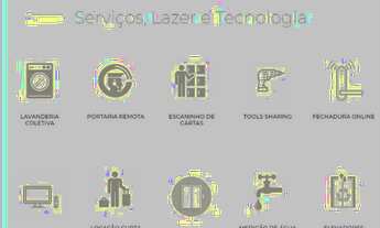 Imagem 4: Loft Studio 31m² no Next Bueno Brandão, como entregue pela construtora, no contra-piso