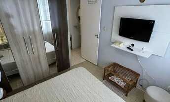 Imagem 3: Aluga-se apto 2 Dorm mobiliado na avenida da praia do Gonzaga em Santos/SP