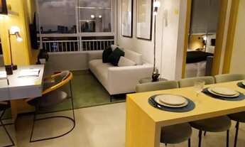 Imagem: Studio de 40m², condomínio com lazer completo