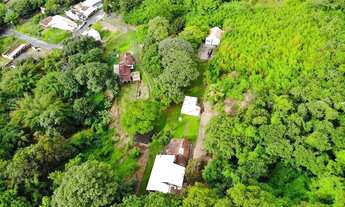 Imagem 2: Serra da Mantiqueira, próximo ao centro da cidade de Amparo, nascente, natureza