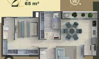 Imagem 2: Solo Vaca Brava Apartamento com 2 dormitórios