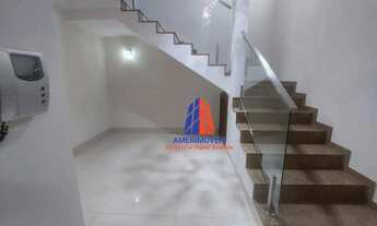 Imagem 2: Casa com 3 dormitórios para alugar, 186 m² por R$ 4.126/mês - Parque Novo Mundo - American