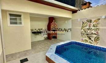 Imagem: CASA COM PISCINA MARAVILHOSA 2 DORMT 2 VAGAS