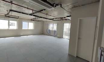 Imagem 3: Sala de 128 M2 com 2 varandas, 3 vagas, ar condicionado, prédio novo av Angélica