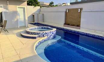 Imagem 7: Linda mansão 5 suítes com elevador Condomínio Maison Du Parc Indaiatuba planejada aceita p