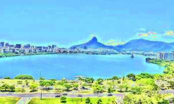 Imagem 3: Cobertura diferenciada em um Condomínio residencial imponente com vista Lagoa Rodrigo de F