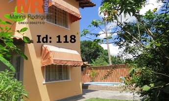 Imagem: Linda casa com 2 quartos, churrasqueira