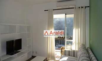 Imagem 2: Apartamento com 1 dormitório para alugar, 55 m² por R$ 2.820/mês - Vila Andrade - São Paul