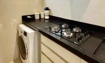 Imagem 3: Ibeda - Praia Calma Flat em Ponta Negra. Sala, cozinha, quartos, banheiro 1 vaga