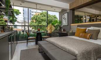 Imagem 2: STUDIO 31M², VARANDA SEM VAGA A VENDA - PINHEIROS - ZONA OESTE - SÃO PAULO/SP