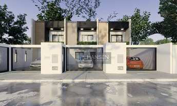 Imagem 1: Sobrado com 3 dormitórios sendo 1 suíte à venda, 90 m² por R$ 405.000 - Iririú - Joinville