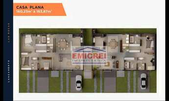 Imagem 2: EMICREI VENDE Casa com 3 dormitórios à venda, 160 m² por R$ 1.085.000 - Morro do Espelho