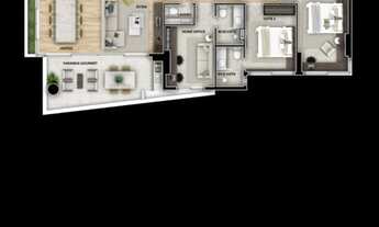 Imagem 6: Apartamento para venda com 145m2 com 4 quartos em Tambaú e 100m do mar