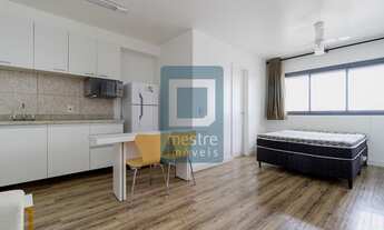 Imagem: Studio de 33m² mobiliado com 1 vaga no