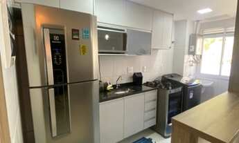 Imagem 2: Apartamento para venda com 57 metros quadrados com 2 quartos, porteira fechada