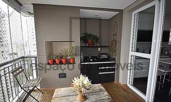 Imagem 1: Apartamento com varanda gourmet e lazer completo