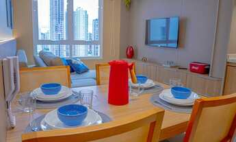 Imagem 4: Flat mobiliado para locação por diária ou fixo no Blend Smart Setor Marista