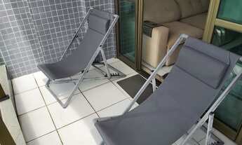 Imagem 4: Beira Mar de Recife, Boa Viagem, 2 quartos totalmente mobiliado com Varanda