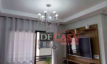 Imagem 4: Apartamento com 2 dormitórios para alugar, 57 m² por R$ 2.398,00/mês - Vila Carmosina - Sã