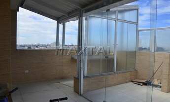 Imagem: Cobertura com três dormitórios sendo duas