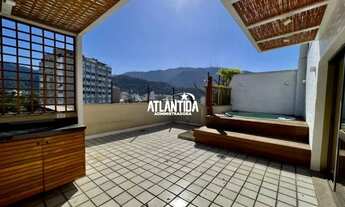 Imagem 3: Cobertura duplex, vistão, 160m2, 2 qtos(1 suite), terraço c/piscina, 3 vagas escrit., préd