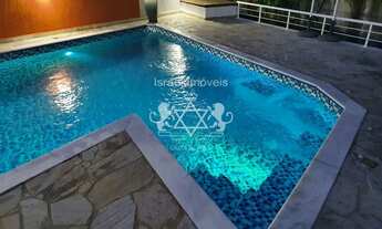 Imagem 2: Sobrado à venda, 03 dormitórios + 2 suítes + 01 suíte master, com Piscina, 300 metros da p