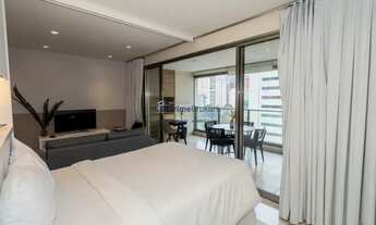 Imagem 4: APTO VENDE-SE MOBILIADO NO ITAIM BIBI C/ 62M², 1 DORM, (1 SUÍTE), COZ.,1WC, 1VG, LAZER, ÁR