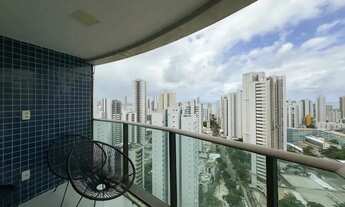 Imagem 4: Aluguel Belíssimo Apt 140m² Mobiliado e Projet, 4 qts 3 Sui 2Vgs, Lazer Comp em Boa Viagem