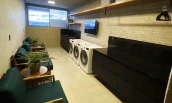 Imagem 10: Lindo quarto e sala mobiliado no liv na ponta verde