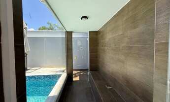 Imagem 4: Casa de alto padrão com piscina e 3 dormitórios para locação - Condomínio Flora Ville Boi