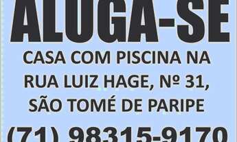 Imagem 2: Aluga-se casa com piscina diária 350 reais sexta sábado e domingo saindo segunda 900