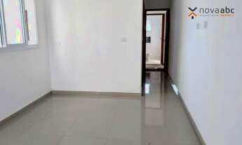 Imagem 4: Cobertura com 2 dormitórios à venda, 51 m² por R$ 380.000,00 - Vila Valparaíso - Santo And