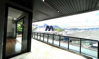 Imagem 3: Venda apartamento na Urca, 1p/ andar, 3 suítes, varandão, 4 vagas, 256 m², vista Baía de G