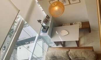 Imagem 4: Apartamento duplex São 2 dormitórios, 1 suite, pé direito duplo, Terraço gourmet com linda