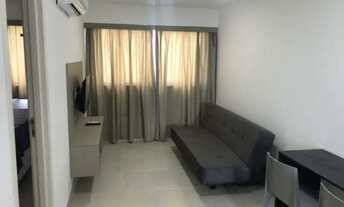 Imagem 3: Excelente flat finamente mobiliado, ótima localização na Ilha do Leite!