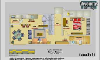 Imagem 7: Casa de condomínio para venda possui 185 metros quadrados com 3 quartos