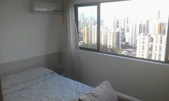 Imagem 6: FLAT, Boa Viagem, 1 Quarto/Sala, 30m², Mobiliado/Equipado, Vista Mar, Andar Alto, Lazer..