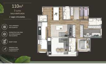 Imagem 6: Apartamento, 3 suítes, 2 vagas de garagem + deposito