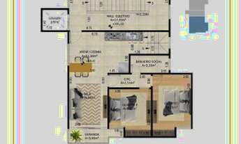 Imagem 5: Cobertura com 3 quartos à venda, 115 m² por R$ 470.000 - Fontesville - Juiz de Fora/MG