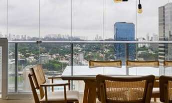 Imagem 2: Lindo apto mobiliado com 130m² para alugar no Brooklin/SP