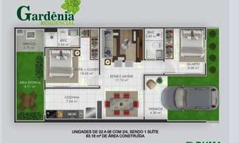 Imagem 4: Casa de 2/4 sendo 01 suíte condomínio fechado no Parque das Árvores Parnamirim