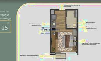 Imagem 6: STUDIO : 1 Dormitório, 24,5 m², Lavanderia, Próximo ao Metrô