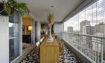 Imagem 6: Apartamento para venda tem 135m² com 4 quartos na Chácara Santo Antônio - São Paulo - SP